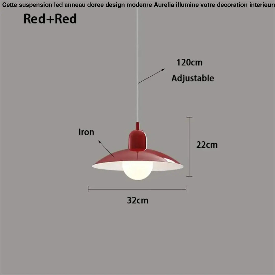 Suspension luminaire design nordique pour salle à manger élégante