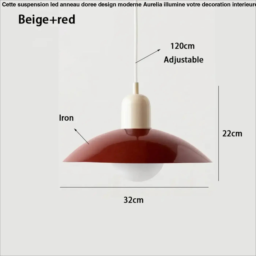 Suspension luminaire design nordique pour salle à manger élégante