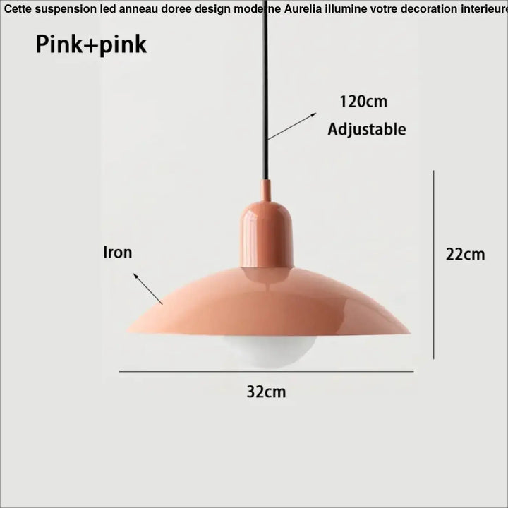 Suspension luminaire design nordique pour salle à manger élégante