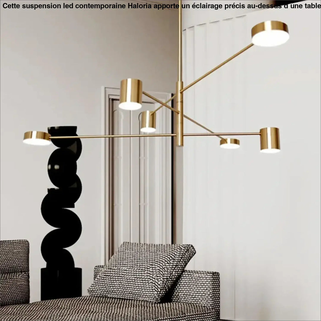 Modern Fashion Black Golden Lustre Led Chandelier Loft Nordic lamp Decorative indoor hanging for livingroom bedroom