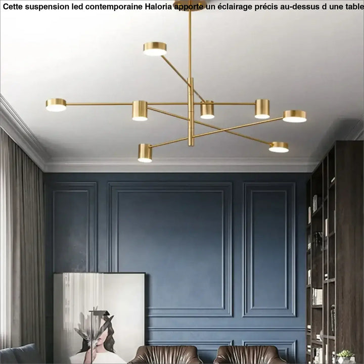 Modern Fashion Black Golden Lustre Led Chandelier Loft Nordic lamp Decorative indoor hanging for livingroom bedroom