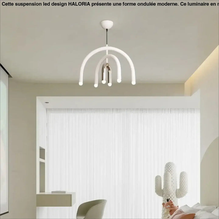 Suspension Enfant Arc-En-Ciel Design Pastel Moderne

