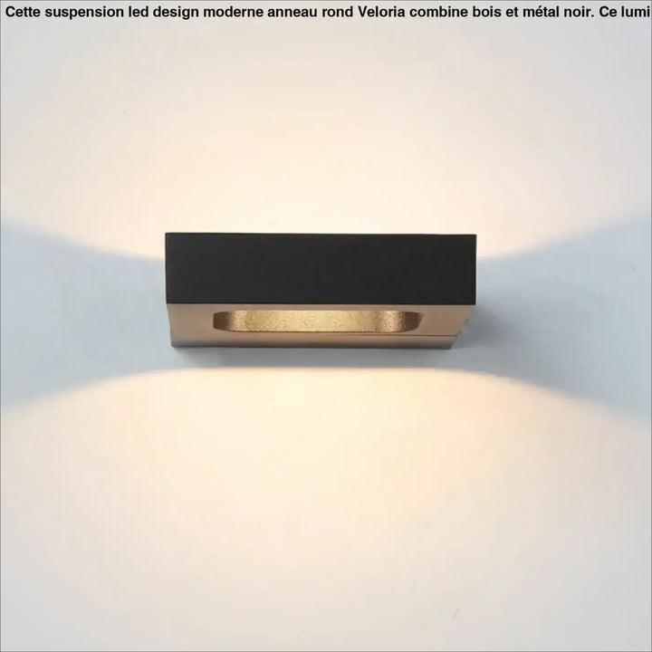 Applique Murale Led Géométrique Chic Ambiance Élégante