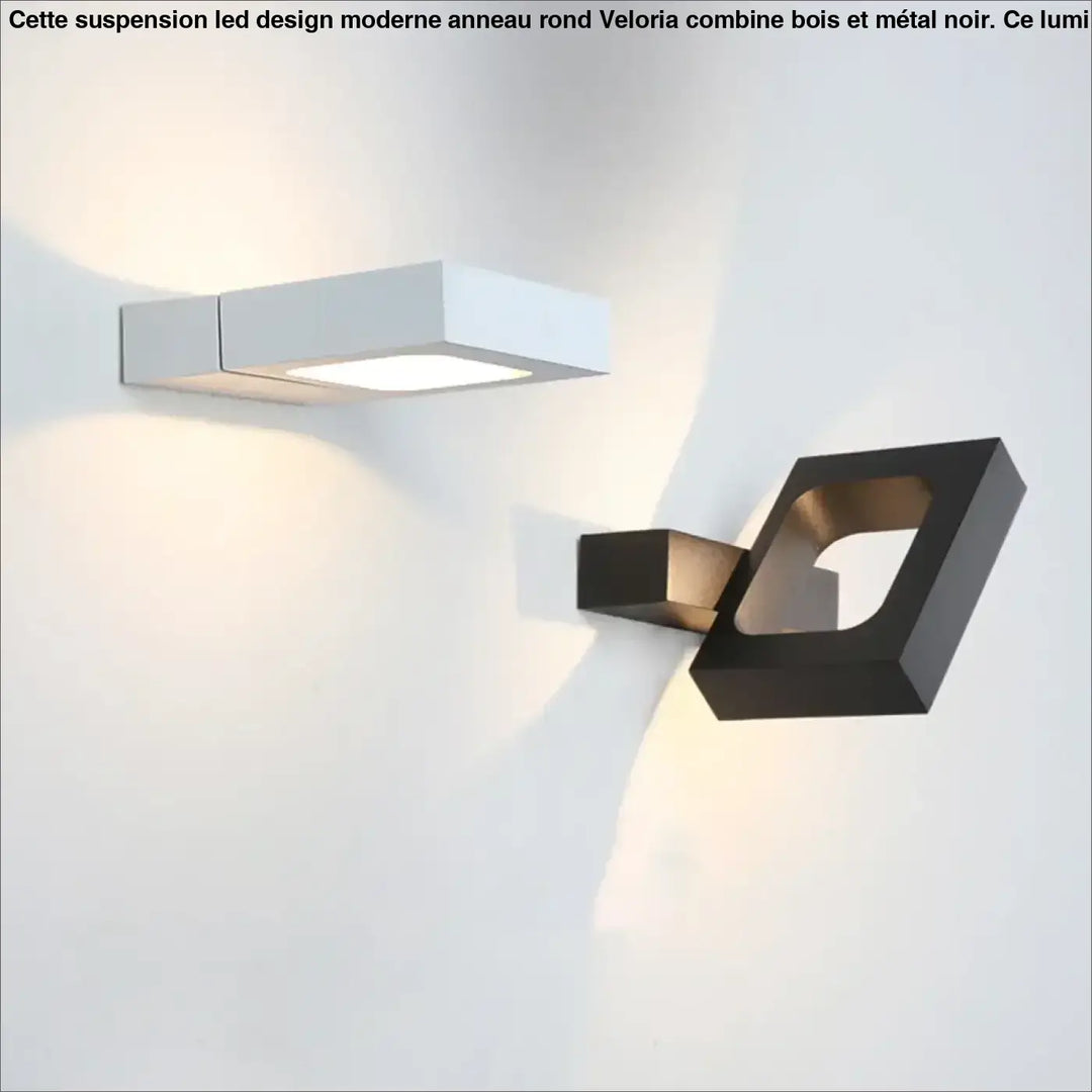 Applique Murale Led Géométrique Chic Ambiance Élégante