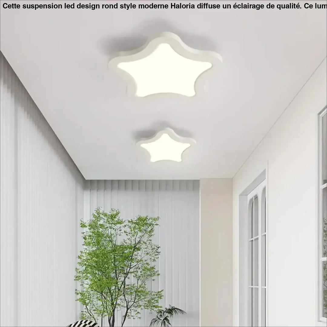 Plafonnier effet bois style naturel apaisante élégant