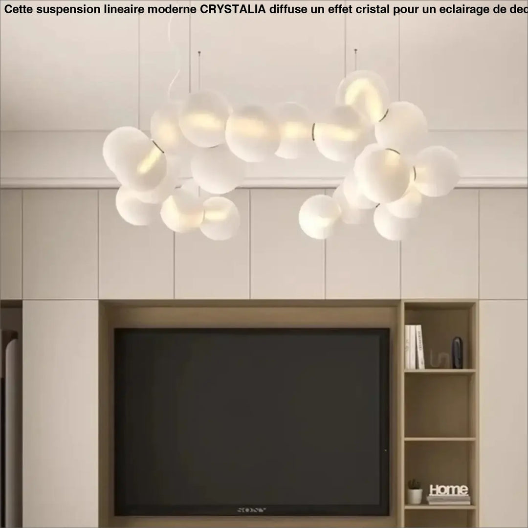Nordic Acrylic Ball Ceiling Chandelier for Living Room Bedroom Hall Pendant Lamp Minimalist Decor Indoor Lighting
