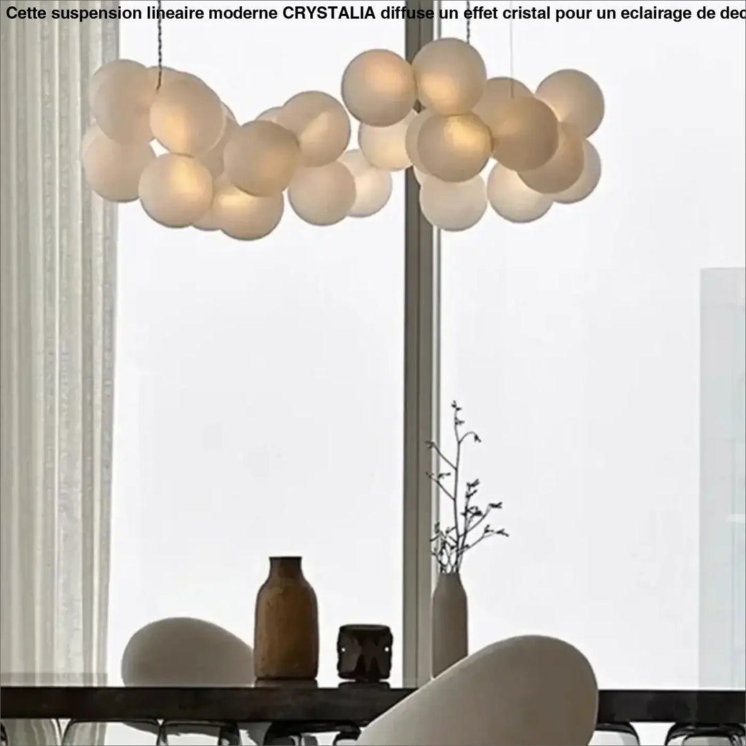 Nordic Acrylic Ball Ceiling Chandelier for Living Room Bedroom Hall Pendant Lamp Minimalist Decor Indoor Lighting