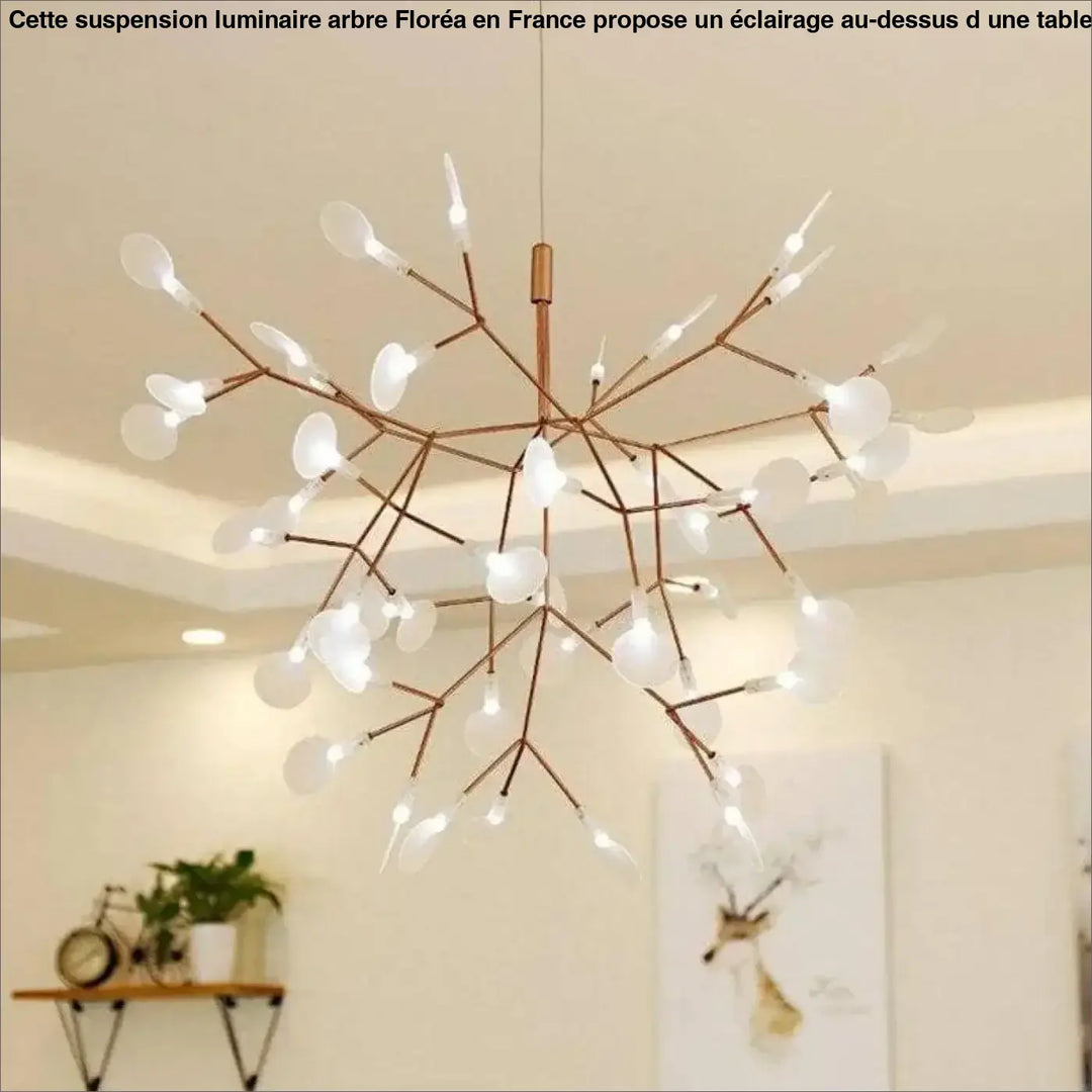 Suspension Luminaire Arbre Design Moderne Élégant