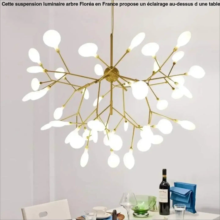Suspension Luminaire Arbre Design Moderne Élégant