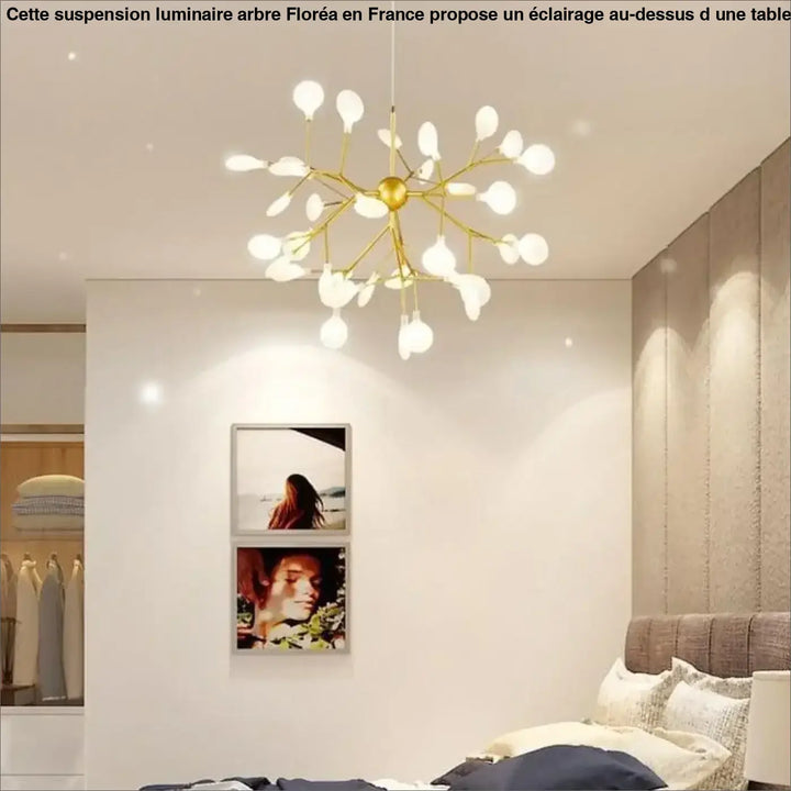 Suspension Luminaire Arbre Design Moderne Élégant