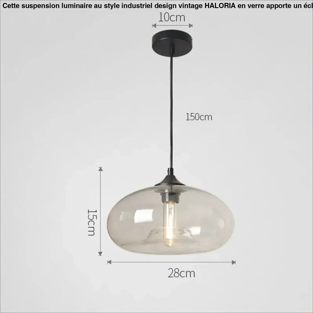 Suspension Design Moderne En Verre Coloré Décoratif