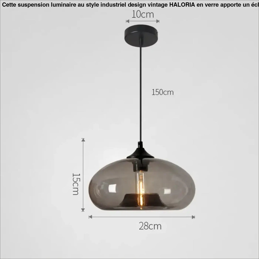 Suspension Design Moderne En Verre Coloré Décoratif