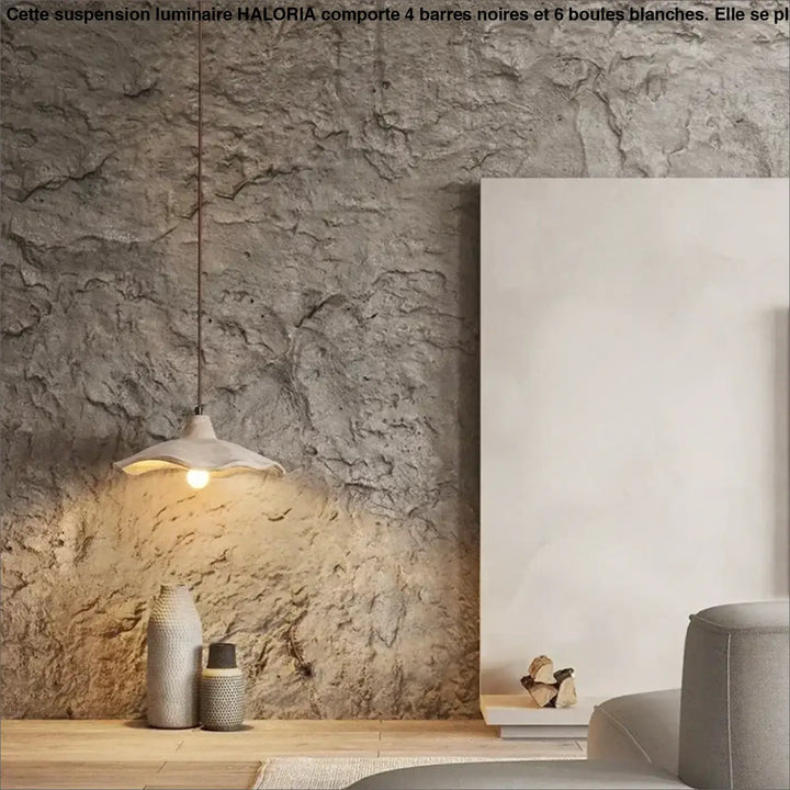 Suspension luminaire blanche avec abat jour plat pour cuisine

