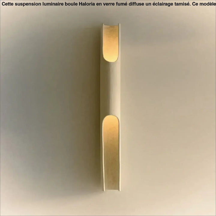 Applique murale led dorée style minimaliste beige élégant