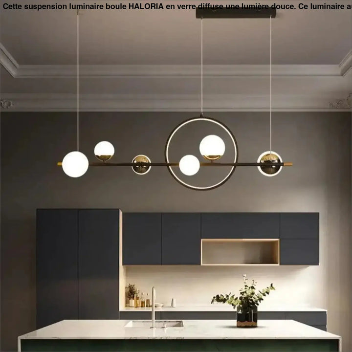 Suspension Luminaire Boule Métal