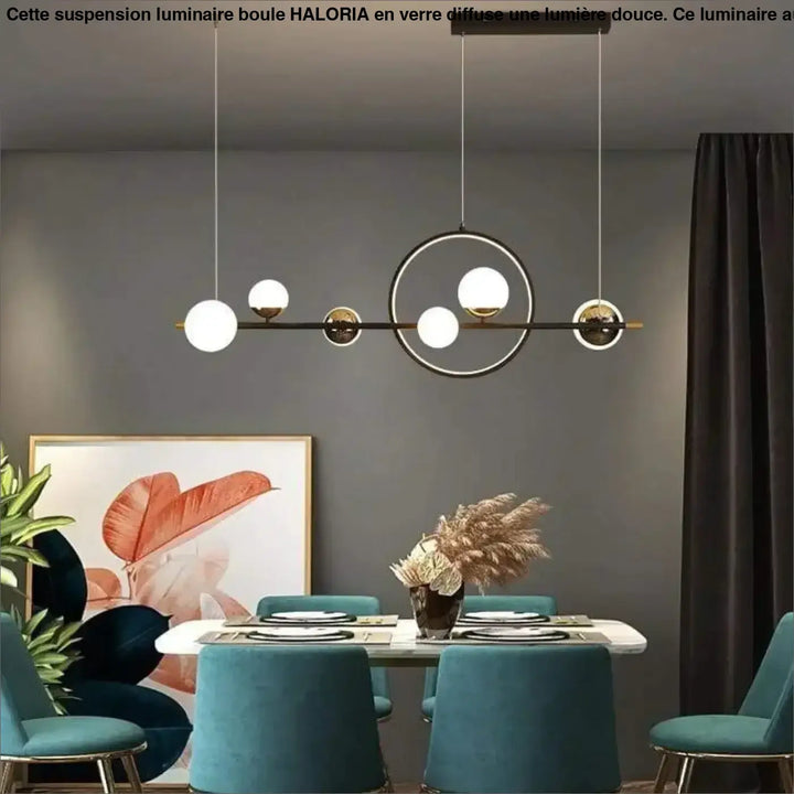 Suspension Luminaire Boule Métal