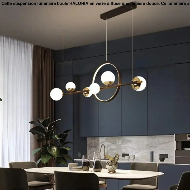 Suspension Luminaire Boule Métal