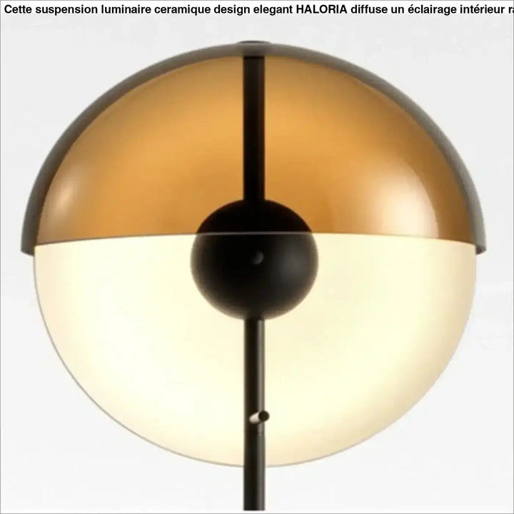 Lampadaire minimaliste noir avec abat jour en verre fumé led