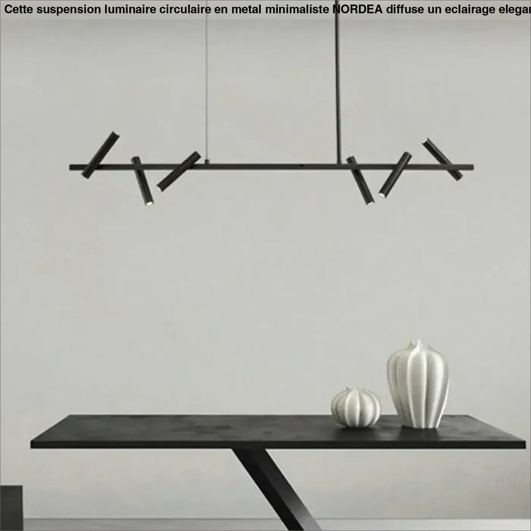 Suspension linéaire avec spots orientables noi moderne