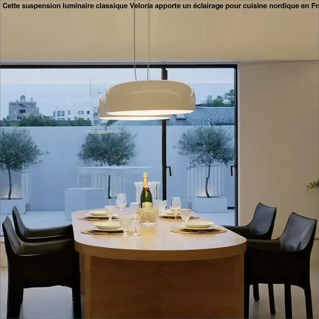 Suspension Luminaire Classique Pour Cuisine Nordique En Dôme