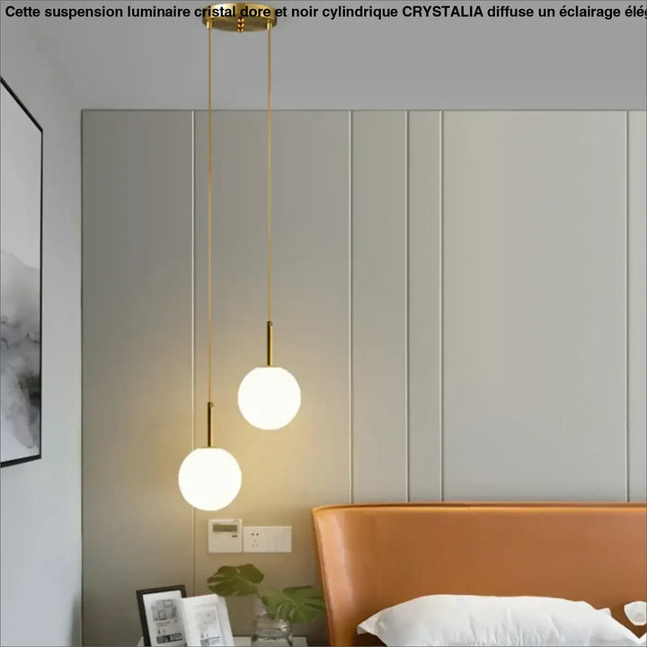 Nordic Glass Ball Pendant Lights Voltage 110V 220V Home Decor Dining Room Bedroom Bedside Table Corner Hanging Lamps