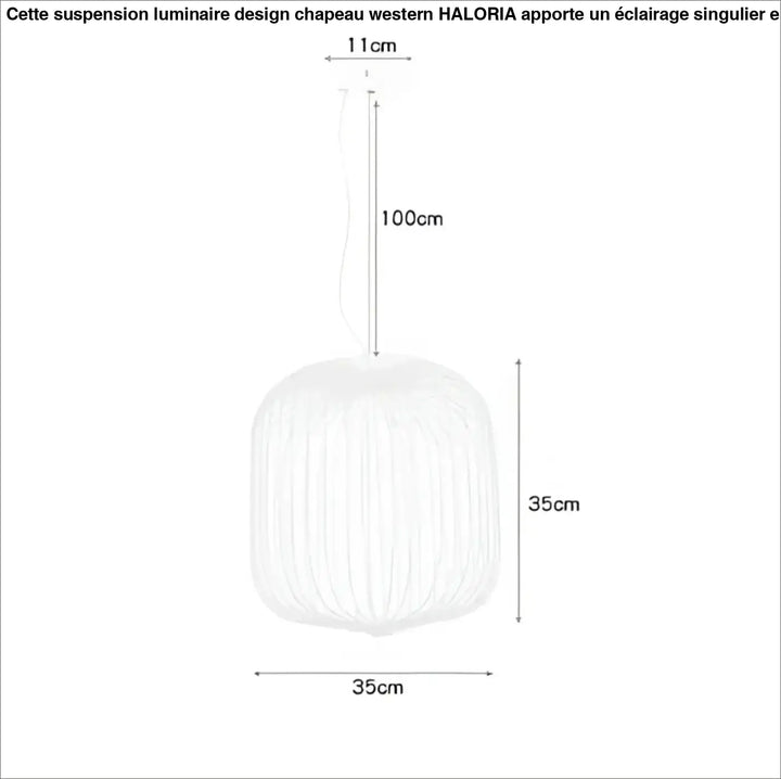 Suspension métal noir ou blanc contemporain décor chic