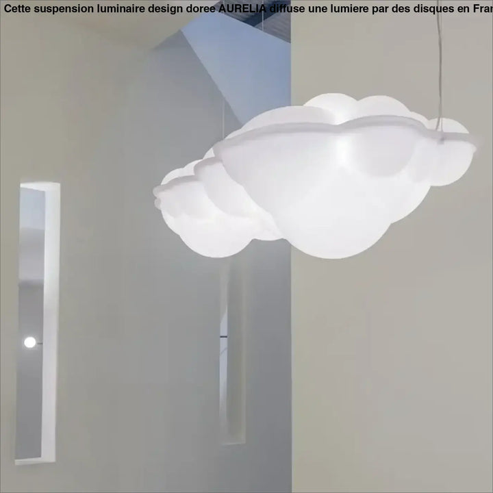 Suspension Moderne Nuage Led Élégante Déco Contemporaine