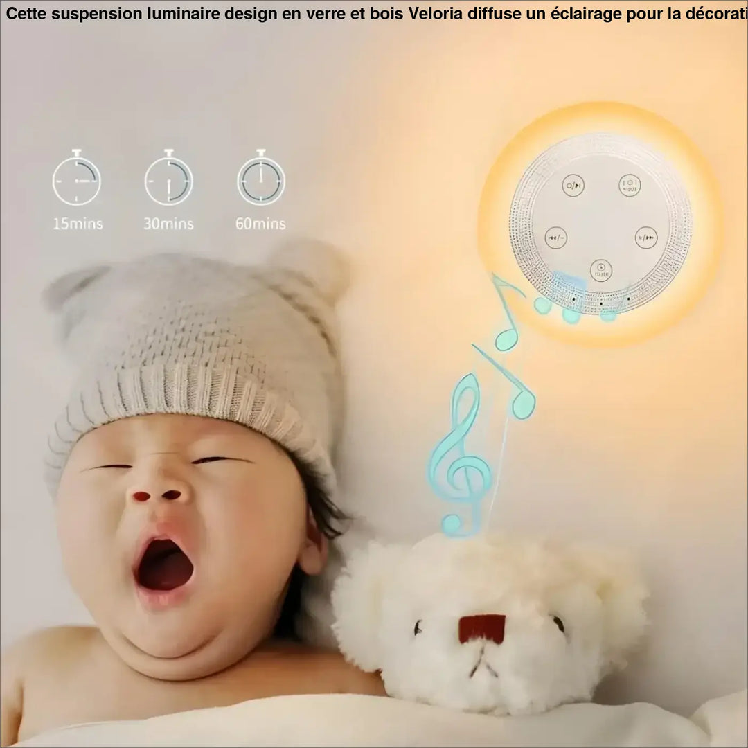 White Noise Night Light | Rechargeable Night Lights