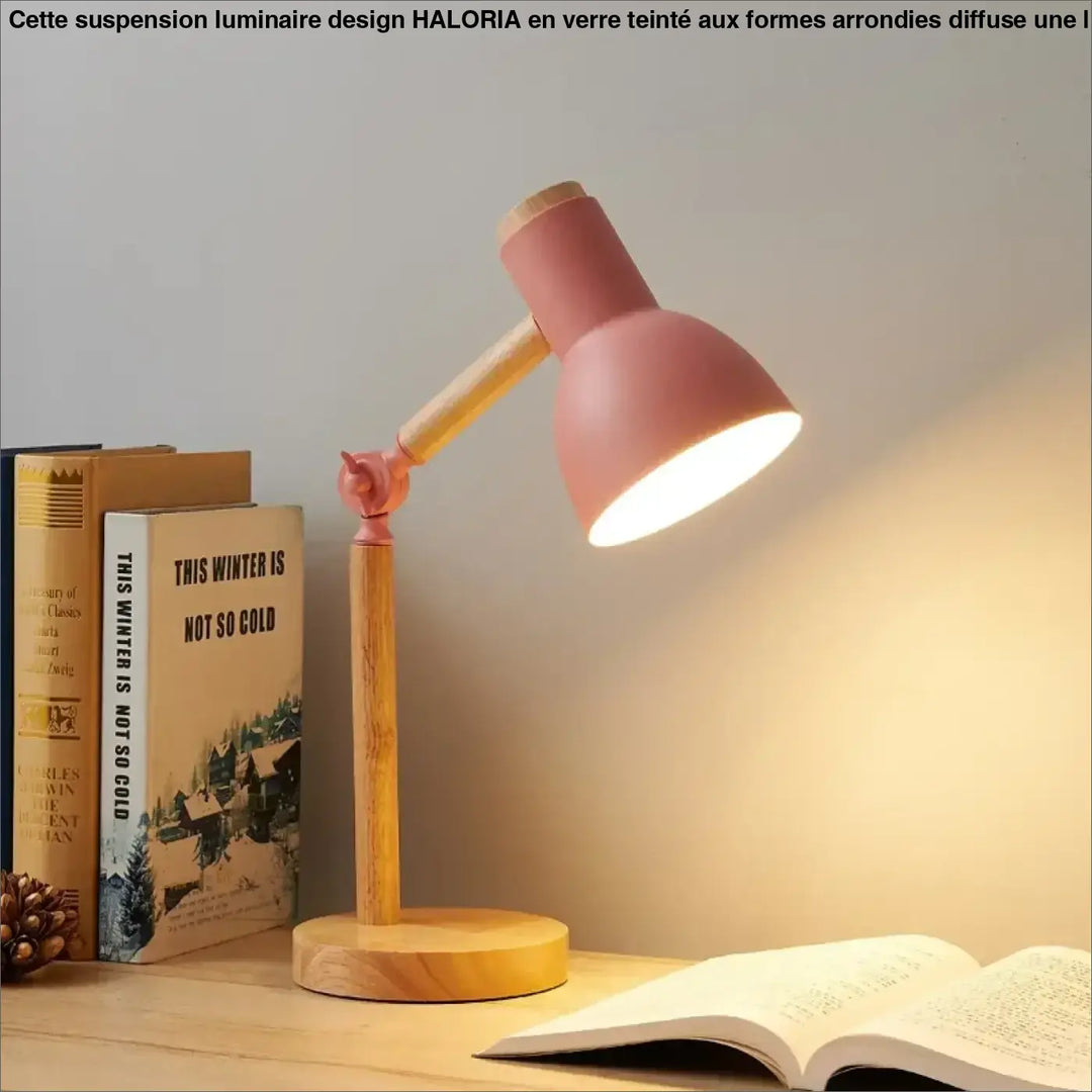 Lampe de table natax en métal rose avec base en bois et bras articulé sont-elles incluses question essentielle