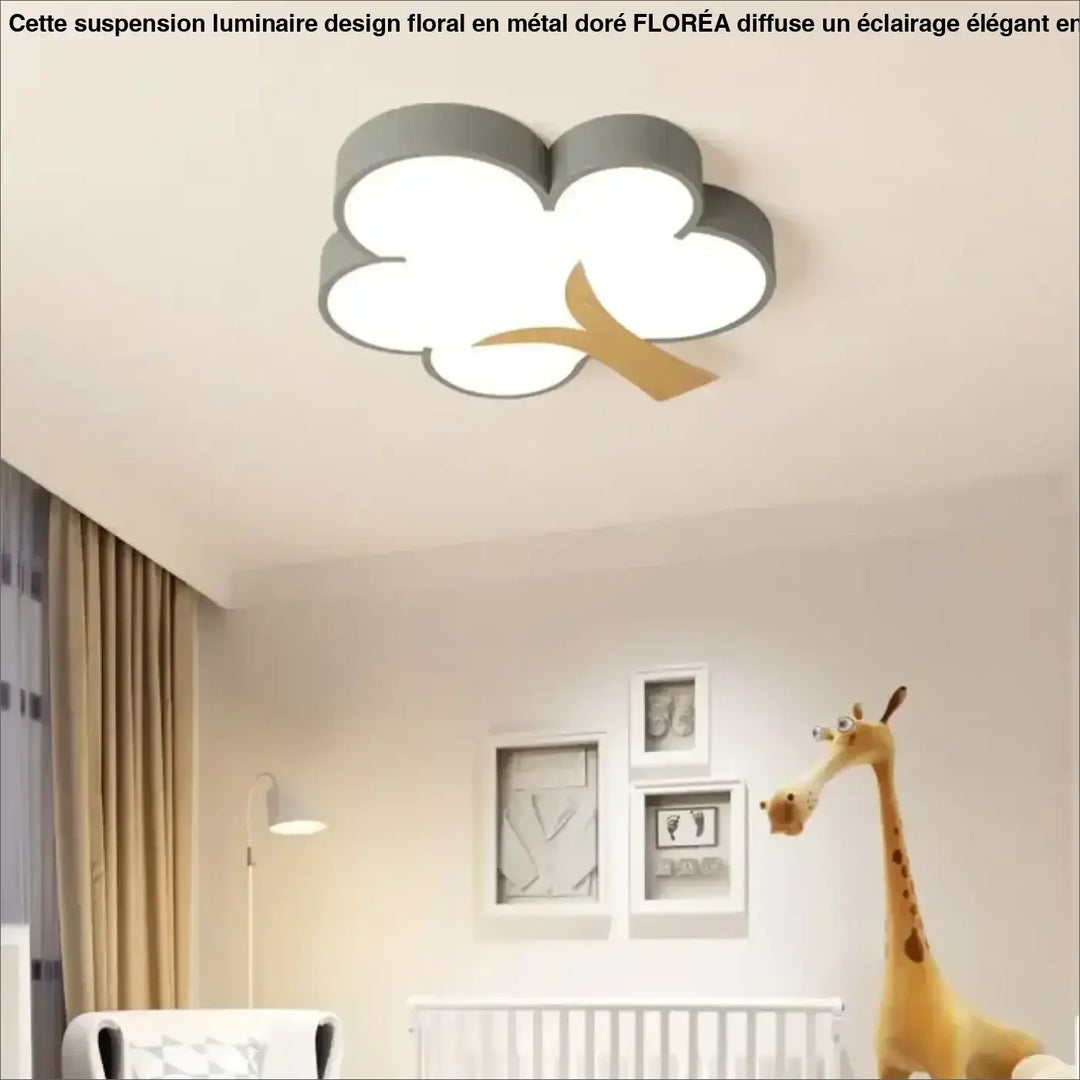 Plafonnier design arbre moderne et écologique ambiance chic