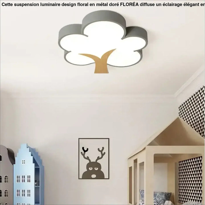 Plafonnier design arbre moderne et écologique ambiance chic