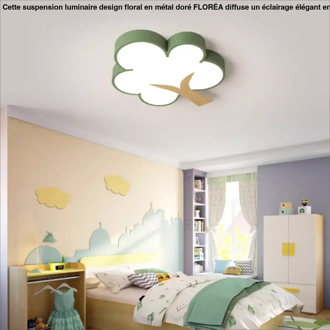 Plafonnier design arbre moderne et écologique ambiance chic