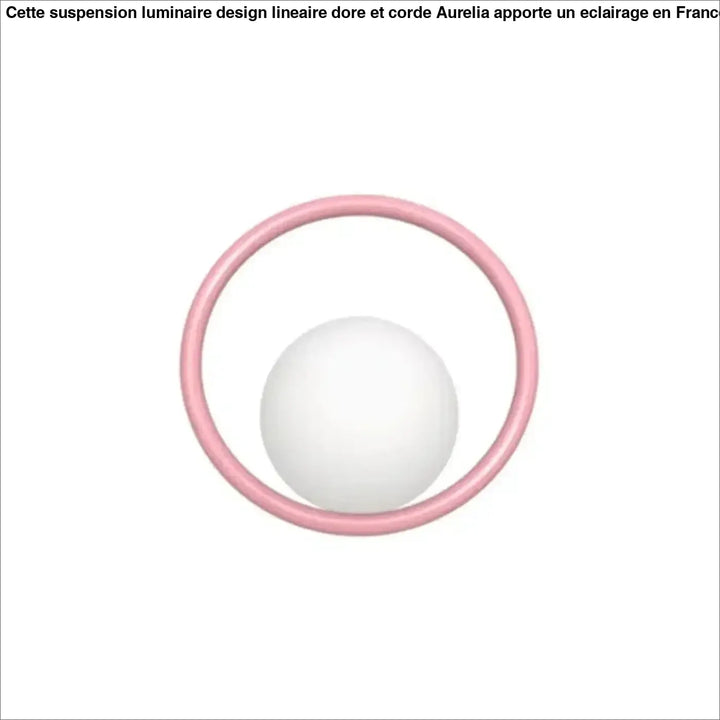 Applique murale ronde minimaliste colorée au style moderne