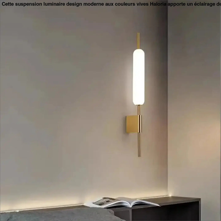 Applique murale design led verticale élégante décor