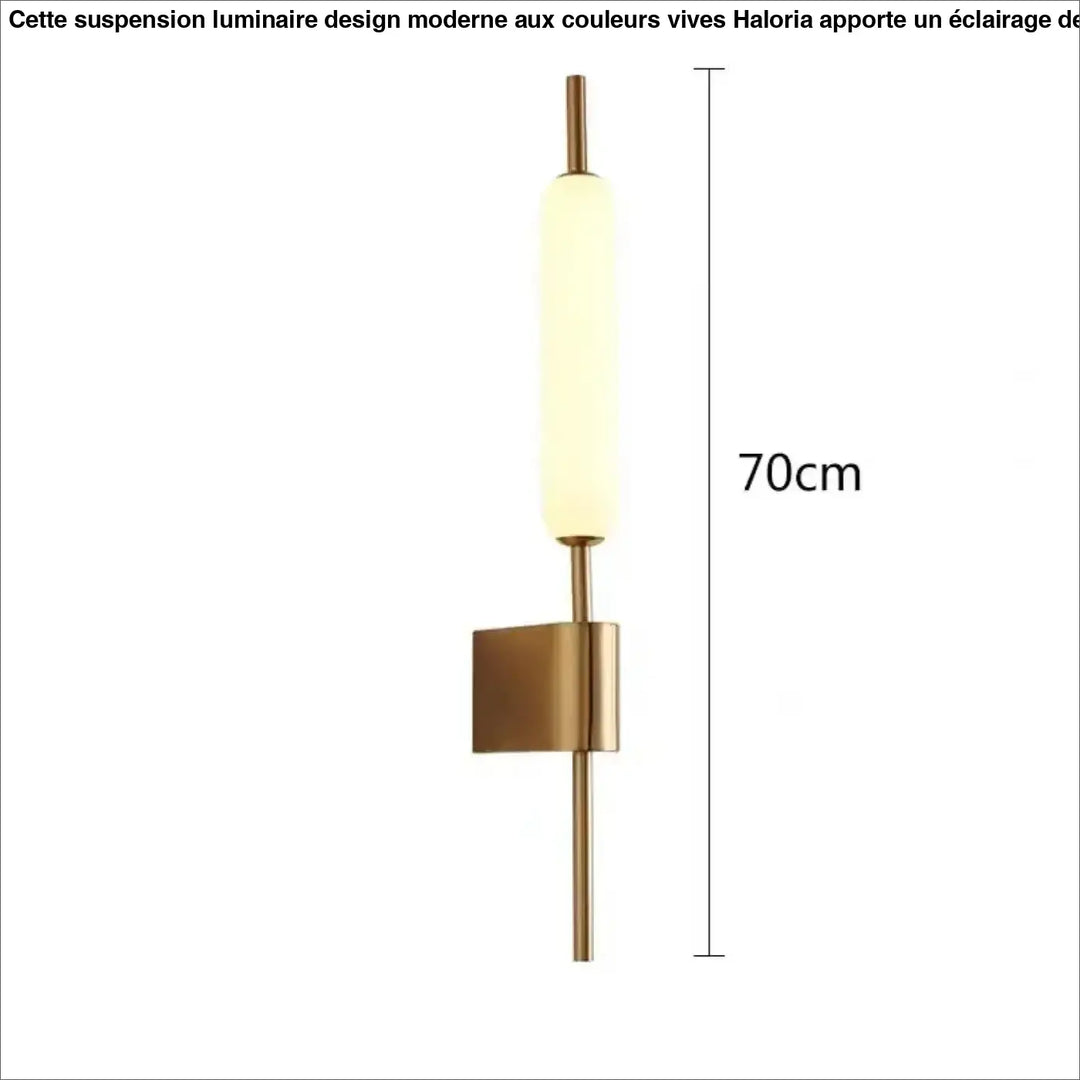 Applique murale design led verticale élégante décor