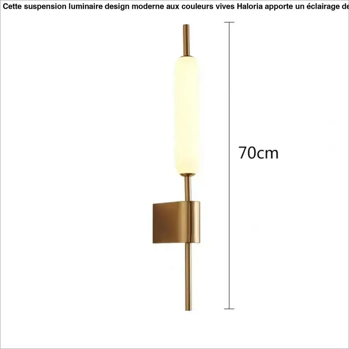 Applique murale design led verticale élégante décor