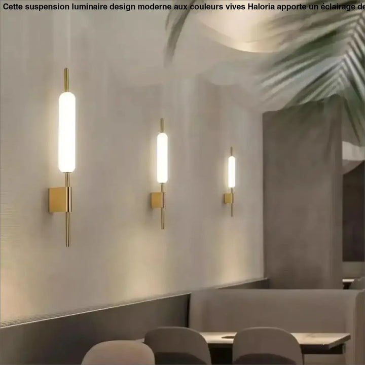 Applique murale design led verticale élégante décor