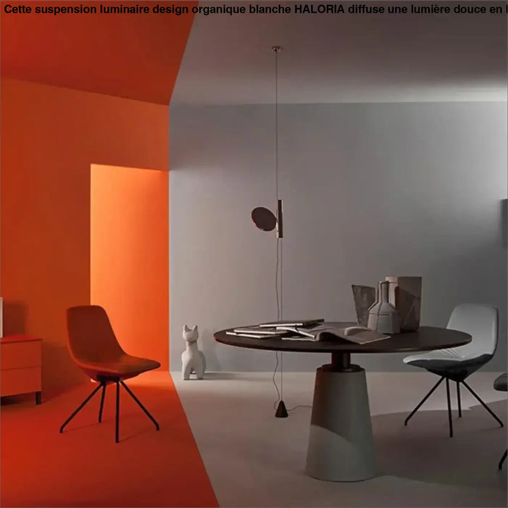 Lampadaire minimaliste colorée style contemporaine