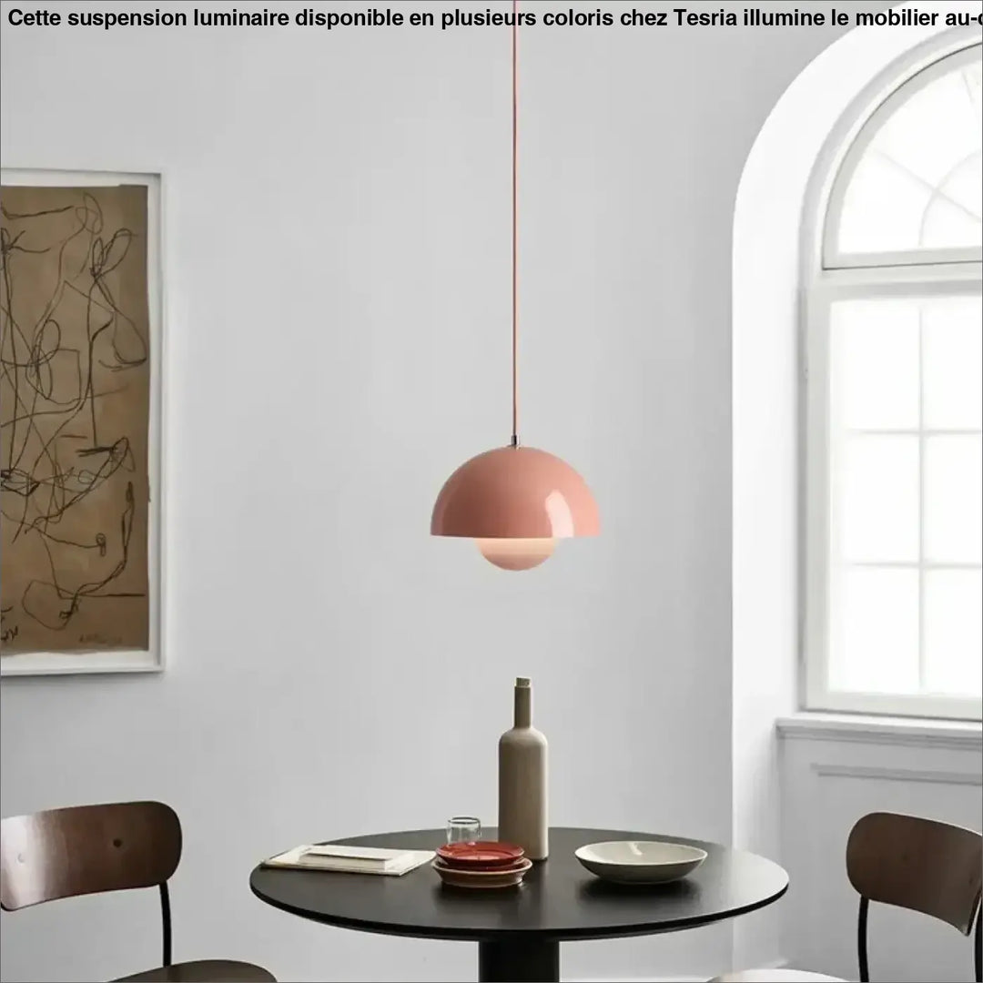 Suspension luminaire disponible dans toutes les couleurs possibles

