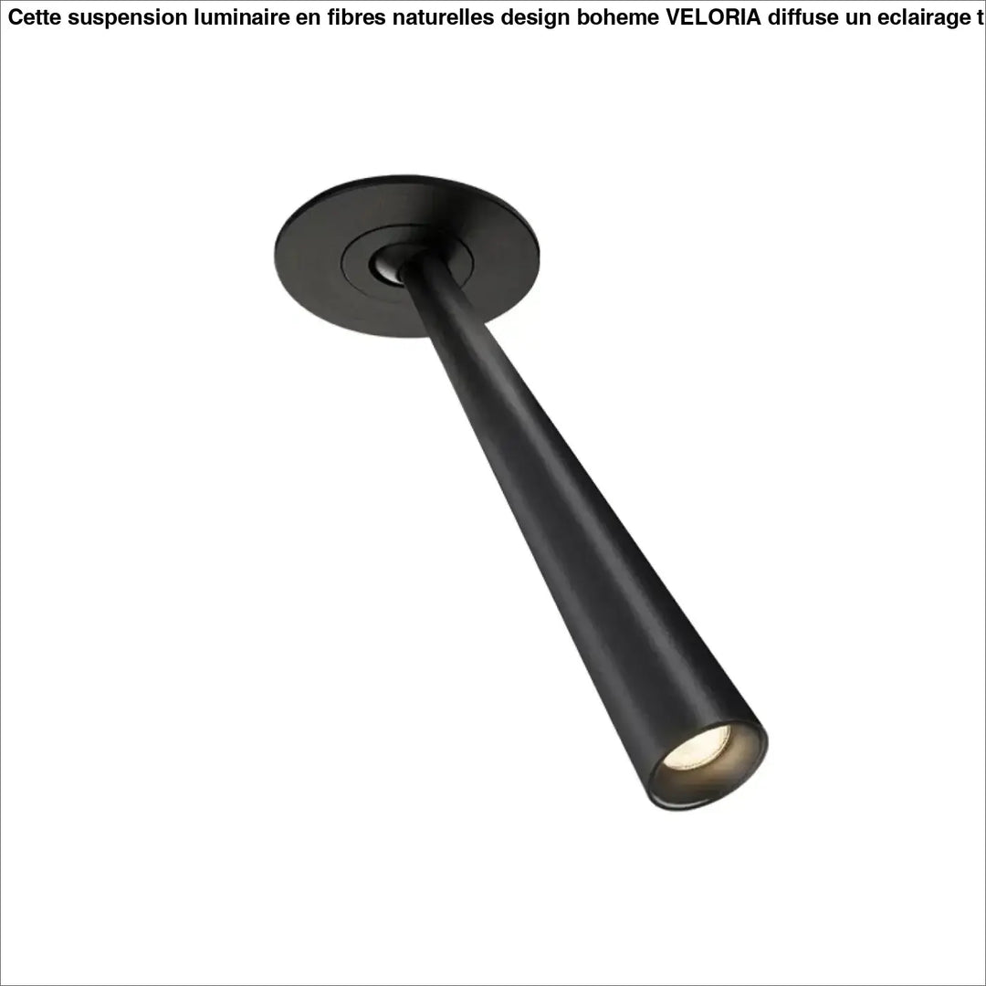 Plafonnier spot encastré design tube contemporain élégant