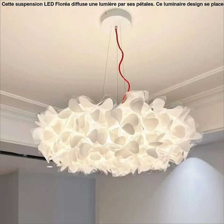 Italian flower Petal Ceiling Chandelier Mama Non Mama Suspension lamp for Living Room Bedroom Restaurant Indoor art