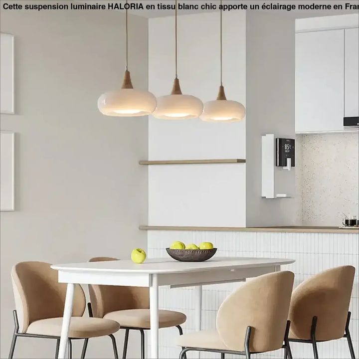 Suspension luminaire moderne minimaliste en verre elégant