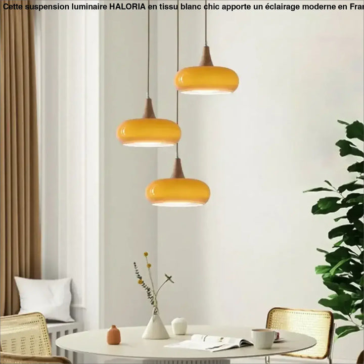 Suspension luminaire moderne minimaliste en verre elégant