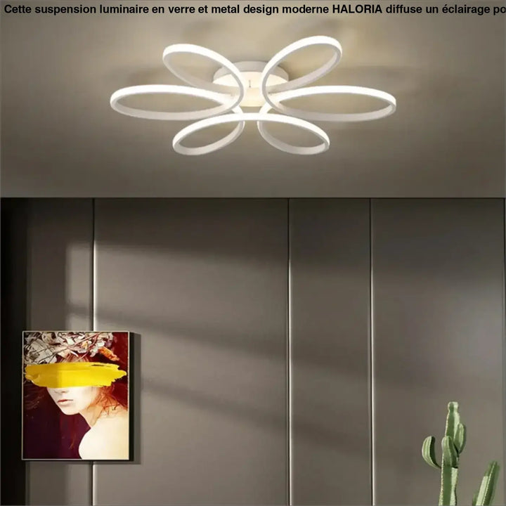 Luminaire plafonnier moderne design minimaliste style épuré