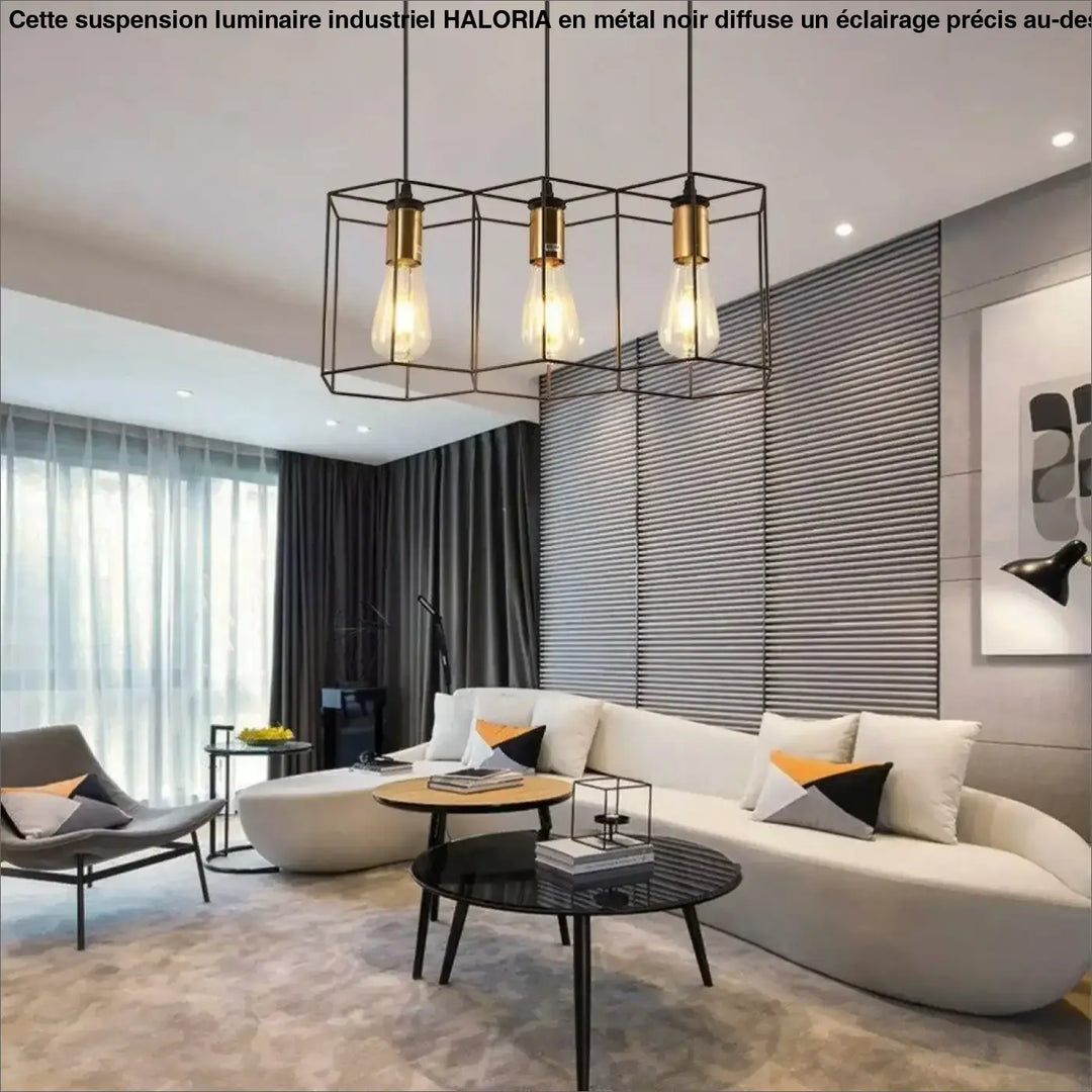 Suspension Luminaire Industriel pour Déco Style Loft