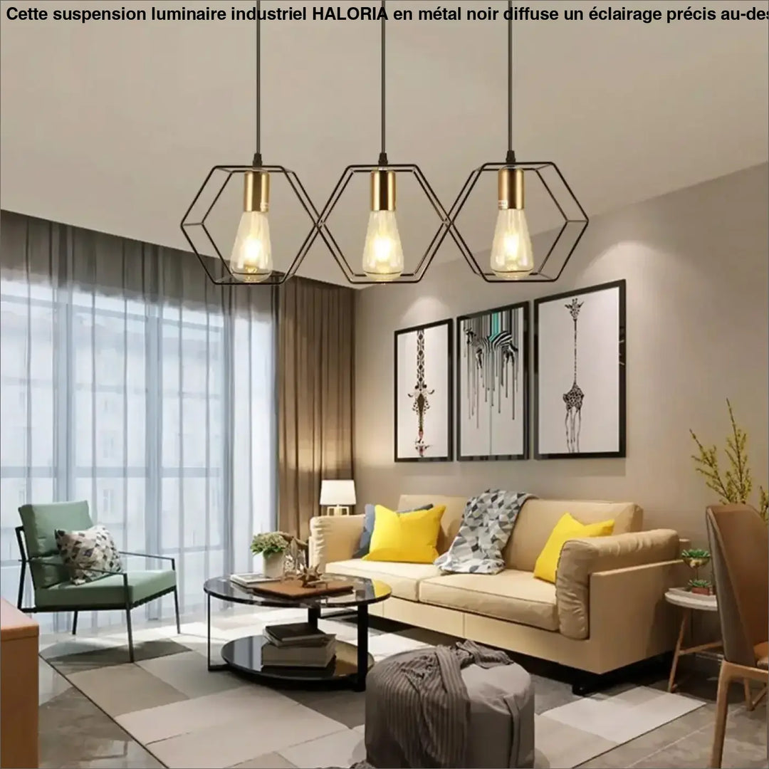 Suspension Luminaire Industriel pour Déco Style Loft