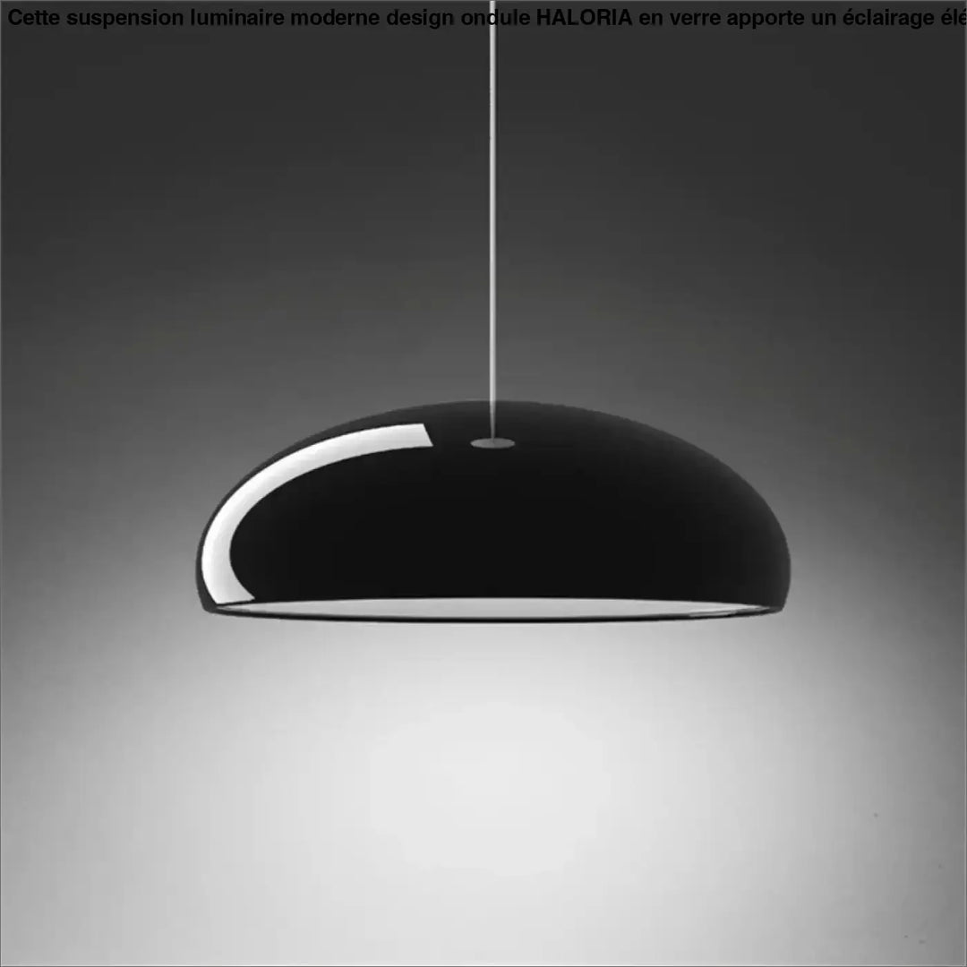 Suspension design moderne en métal laqué
