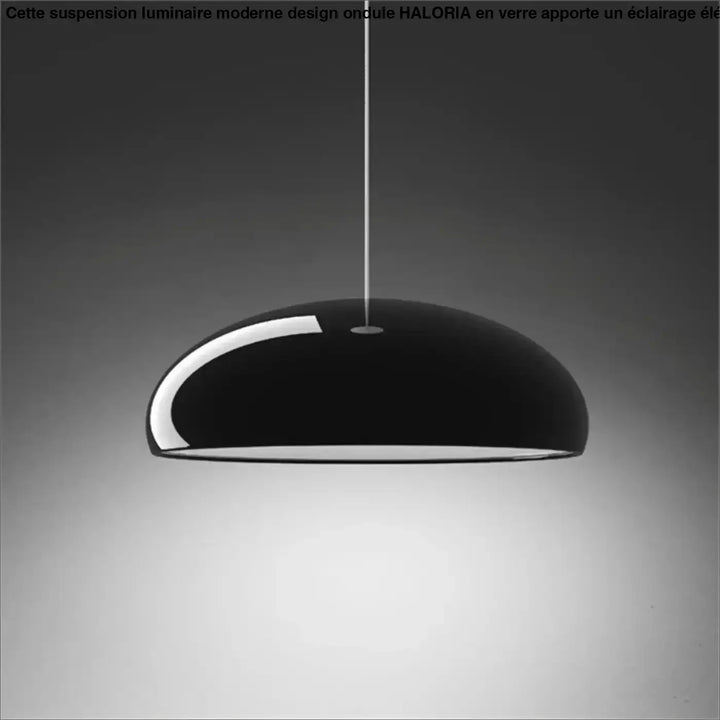 Suspension design moderne en métal laqué