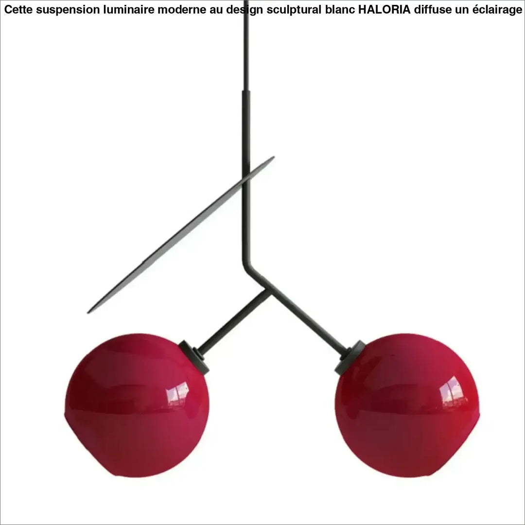 Suspension Luminaire Sphère Colorée Style Contemporain Chic