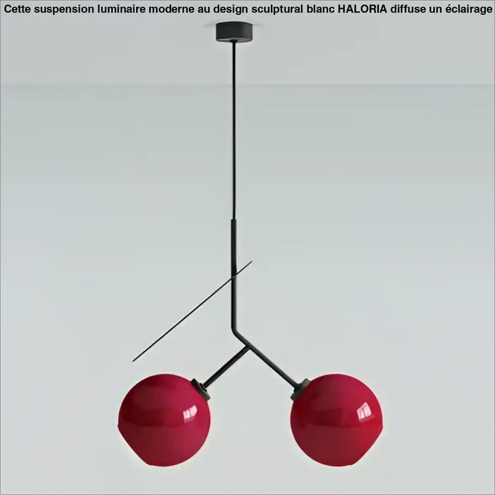 Suspension Luminaire Sphère Colorée Style Contemporain Chic